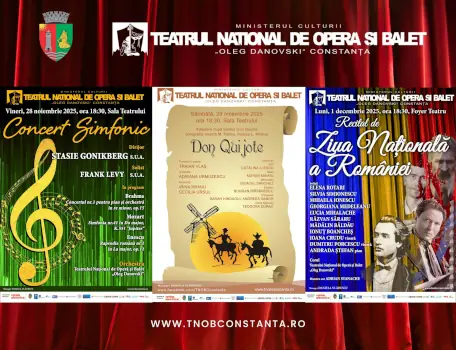 Evenimente Teatrul „Oleg Danovski” noiembrie 2025