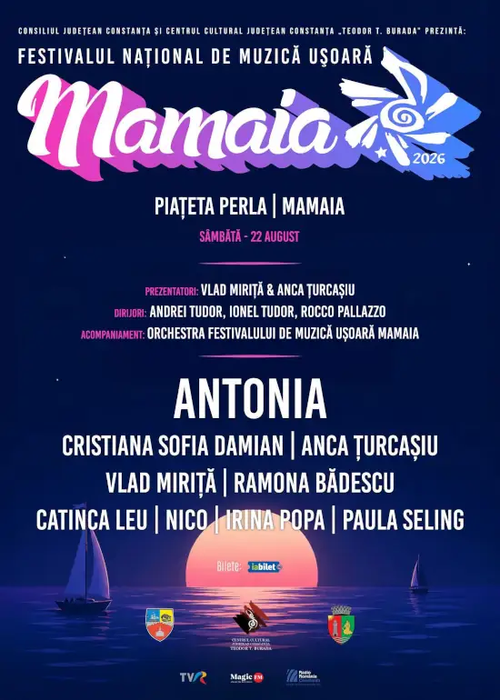 Evenimente în Constanța în weekendul 22–23 august